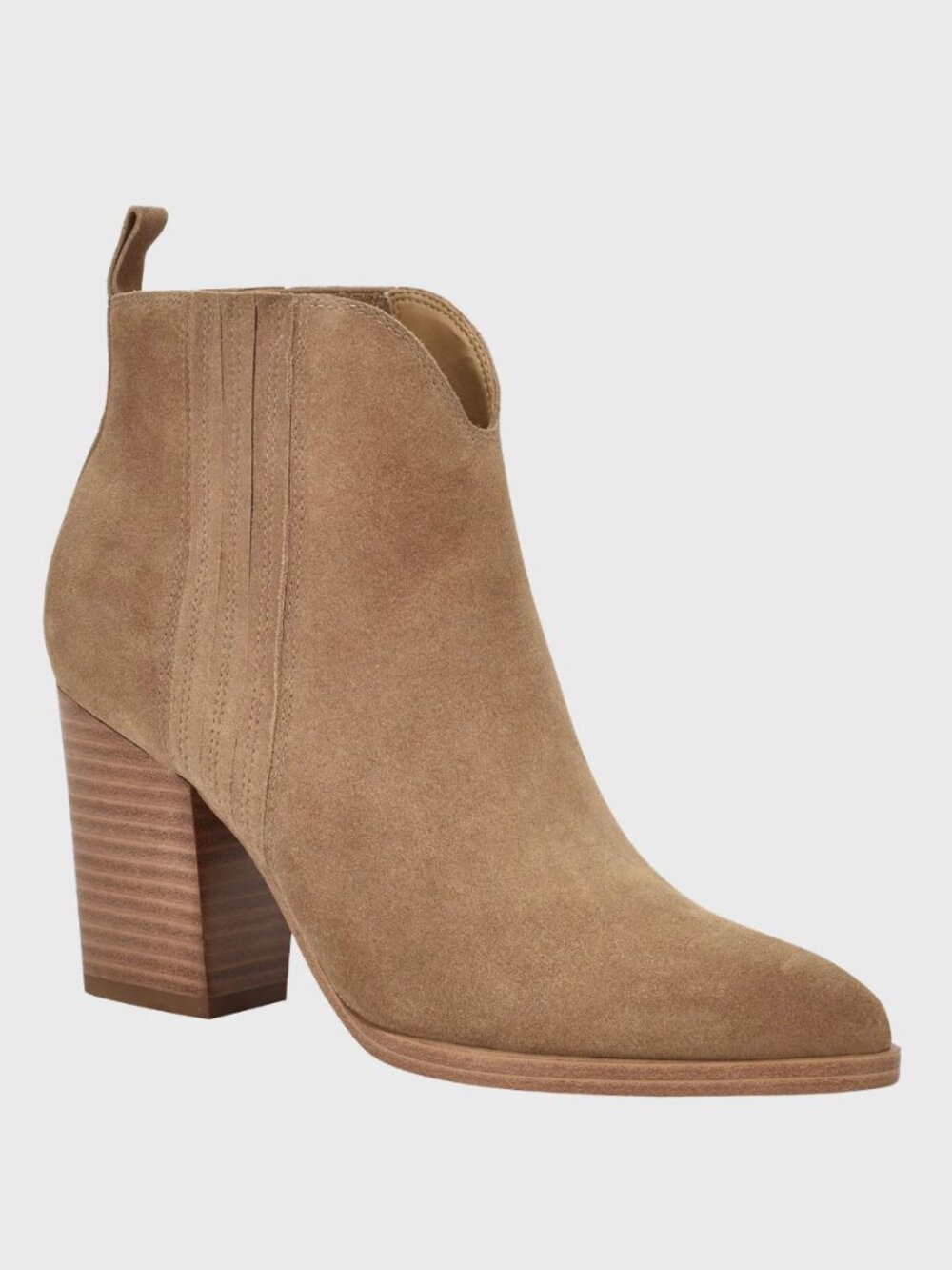 Marc Fisher Annabel Western Heeled Bootie